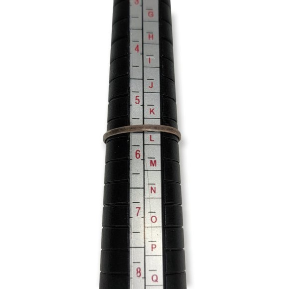 Vintage Pink Opal 925 Silver Oval Ring - Picture 10 of 11